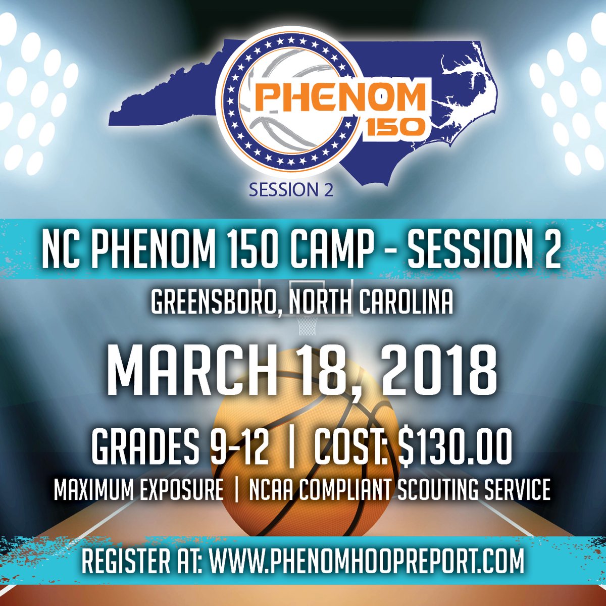 Phenom_Hoops's tweet photo. 6' 2020 AJ Rossi of South Brunswick High School (Southport, NC) has been confirmed for Session 2 of the 15th Annual NC Phenom 150 Exposure Camp

#NCPhenom150 - Session 2
March, 18 at Northeast Guilford HS in Mcleansville, NC

EVENT INFO: https://t.co/tn7u1BGKAX https://t.co/VG9Gk4ijWy