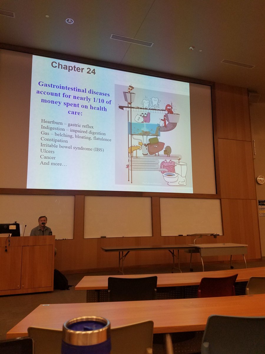 DeafyMirMir's tweet photo. My anatomy and physiology professor is using your comics for the GI System chapter at University of Missouri-Kansas City!  @theawkwardyeti https://t.co/dPwGPugIR0
