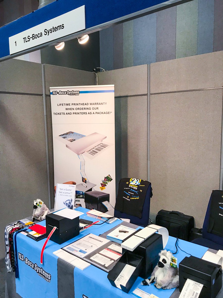 Visit us at stand 1 at the Ticketing Professionals Conference! 
#TPC2018 and <a href="/TLSBocaSystems/">TLS - Boca Systems</a>