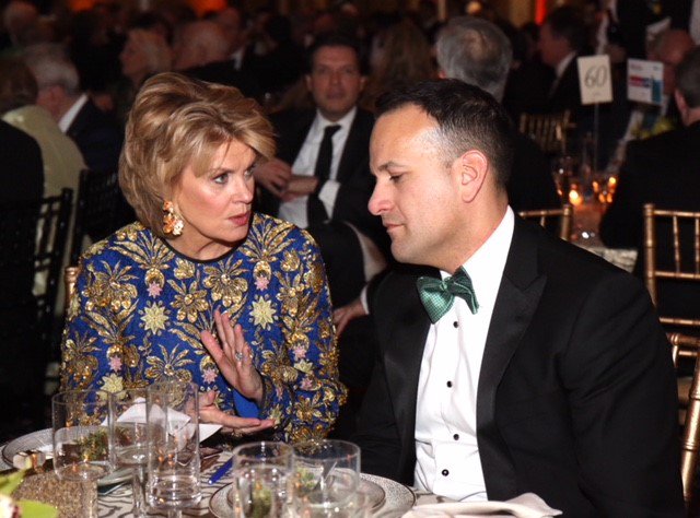Great night at #IFDCGALA celebrating <a href="/TheIrelandFunds/">The Ireland Funds</a> with An Taoiseach @campaignforLeo and all those who support the culture, education and spirit of Ireland and Irish causes around the world.
