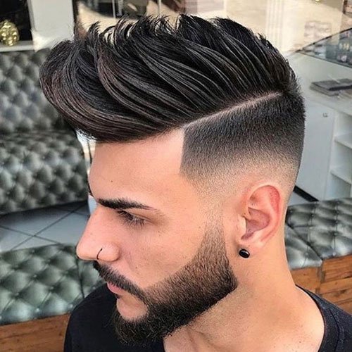 Fifthavebarbershop On Twitter Faux Hawk Fade Part