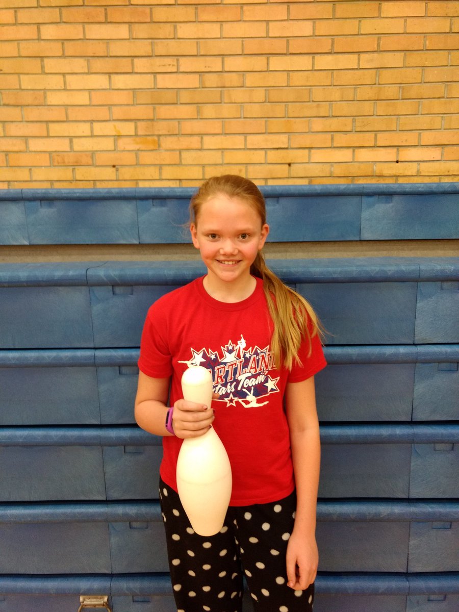 SeaneyD4's tweet photo. Last but not least. @tregoeagles 5th grade bowling champ. #Markit8Dude #NoBumpers https://t.co/Pq9eaNsy4W