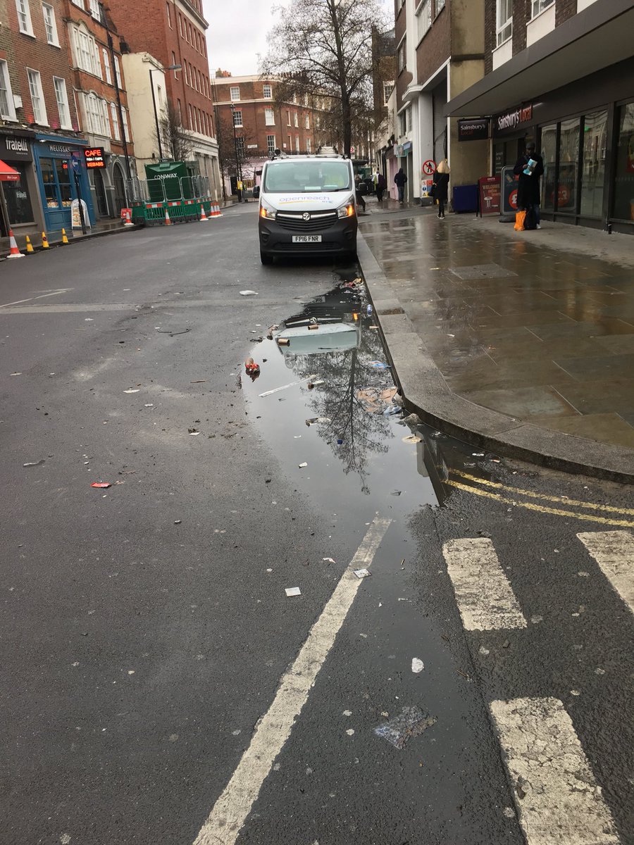 PimlicoWarwick's tweet photo. Came across a blocked gully in Elizabeth St earlier which was collecting rubbish. Called @CityWestminster and they sent their roving cleaners out immediately #WestminsterToriesGetThingsDone #ToryCouncilsMore4Less https://t.co/2iOSFhznMs