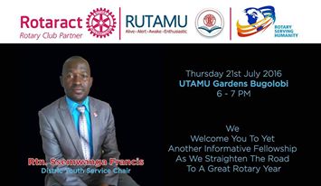 SarahOwembabazi's tweet photo. More of the Rotary Year 2016/17 @RUTAMU2 #ThrowbackRct #Rotaract50 #WorldRotaractWeek @diyan5m @koretah @o_arban https://t.co/DiQf6jz82C