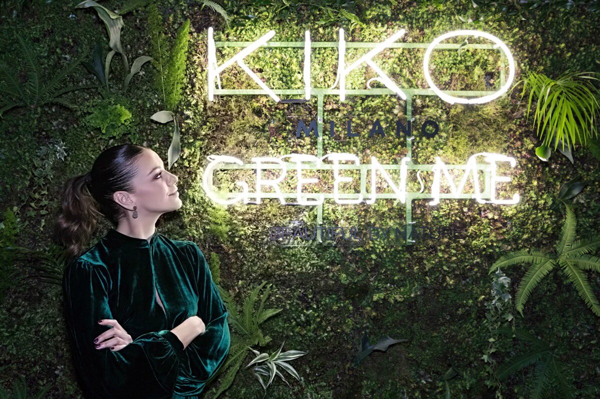 FPercassi's tweet photo. @KikoMilanoIT I’ve turned on the lights.. Are you ready?? Today #KIKOGoesGreen with #KIKOGreenMe 💚 https://t.co/2IR5ZoqPkv