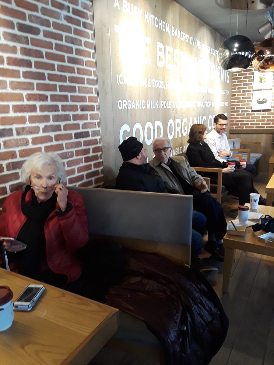 BernieAndFran's tweet image. A quick break before our meeting with @SenBobCasey!