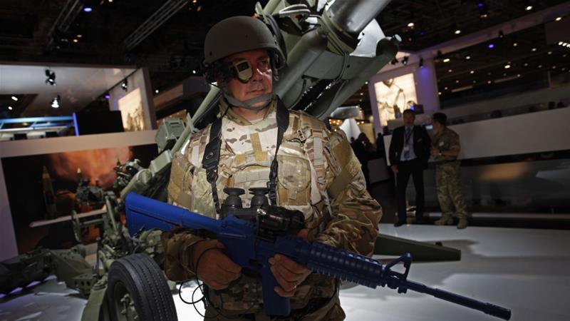 AJEnglish's tweet image. UK spent $1.3m on providing security for world's biggest weapons fair aje.io/5vpxt