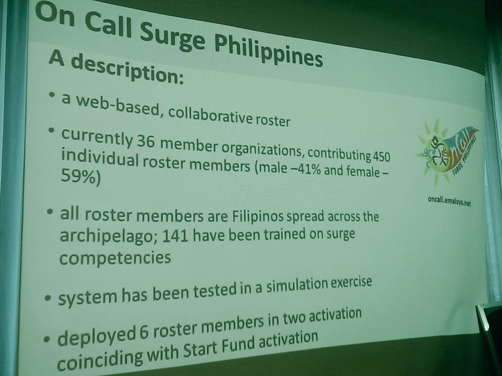 Transform_Surge's tweet photo. "The Philippines surge roster is essentially a recruitment pool, a shared services platform through which skilled humanitarian staff (technical, HR, financial, comms, programmes) can collaborate to respond to the needs of local populations @cyra_bullecer #PreparingForShock https://t.co/BaRrO6e7pc