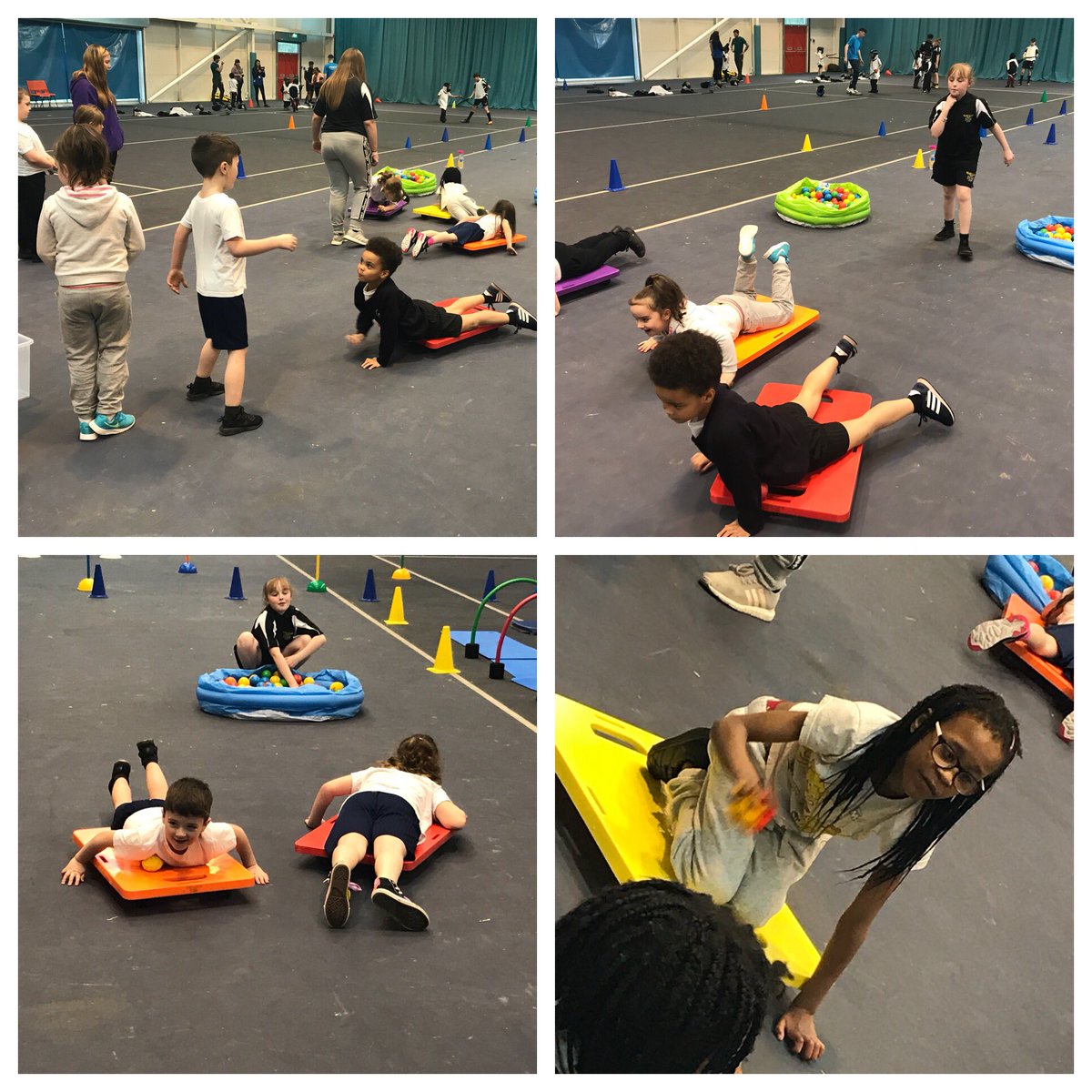 wlv_eduPE's tweet photo. SMILE Mini-Modern Pentathlon with Whitgreave Primary. Fun, sharing, working hard led by OLSC Sports Leaders # energetic #fitforlife #physicalme #thinkingme #socialme #emotionalme #inclusive @dheslop2 @wlv_teaching @EvansBess @YouthSportTrust @wlv_sport https://t.co/swbMVtjbH9