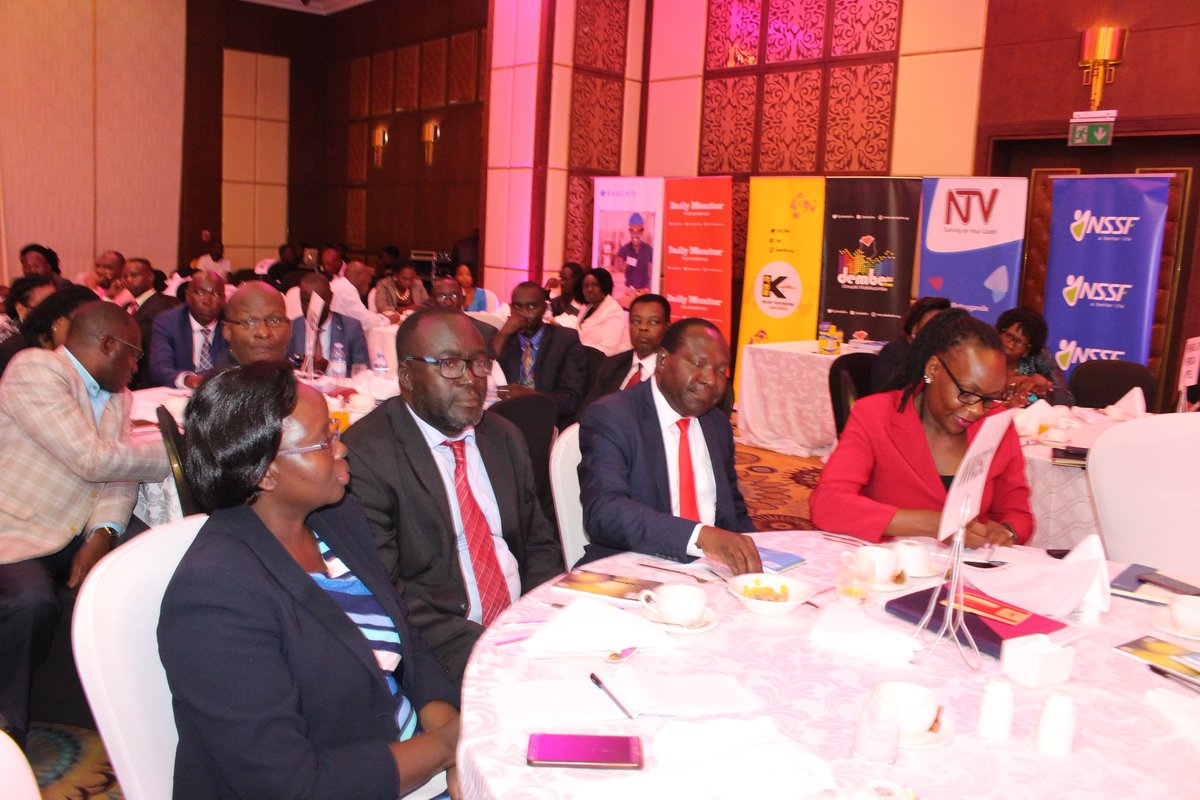 nwscug's tweet photo. Director Commercial and Customer care George Okol, "The 24 towns in 2013, didn't reflect the National status of NWSC. The new board, MD @NWSCMD and mgt rolled out a strategic direction aimed at increasing access to water in the country" #UGThoughtLeaders18 #NwscWorks @NWSCMD https://t.co/e139VSEhCN