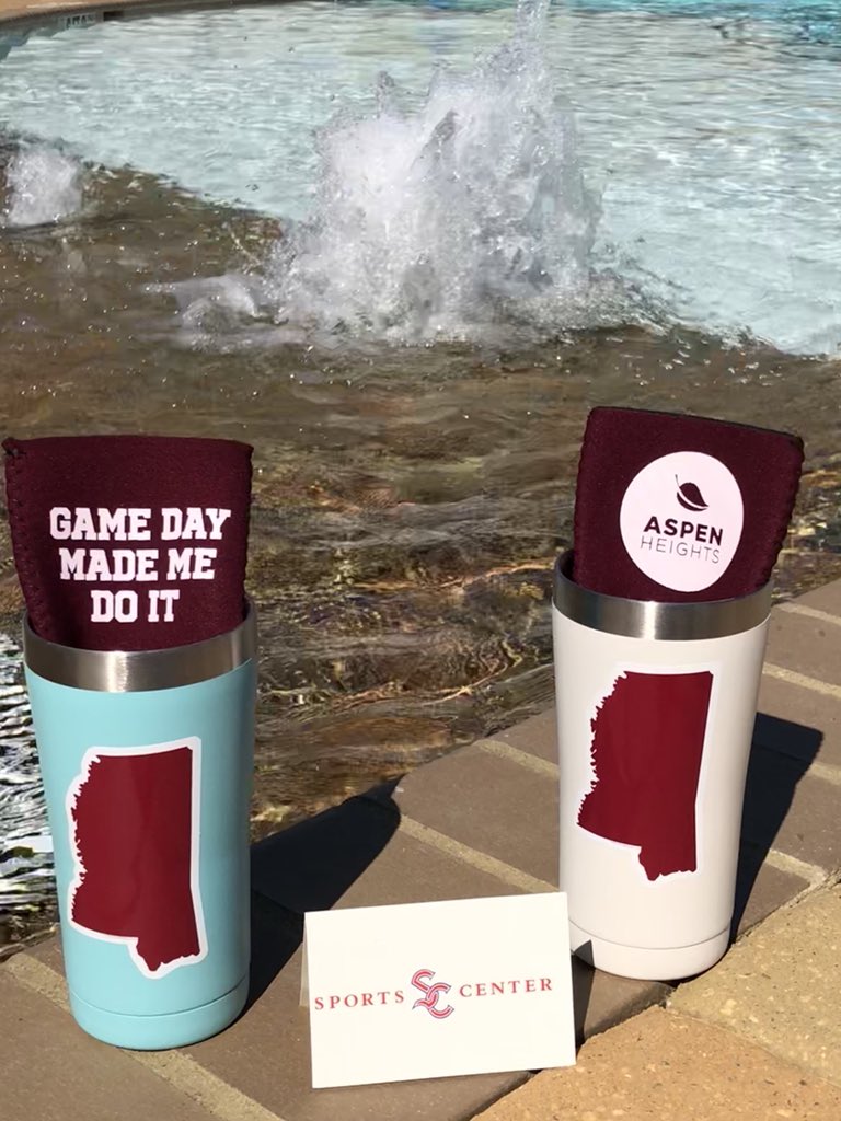 GrandStarkville's tweet photo. Re-Tweet Thursday!! Re-tweet this post for a chance to win a Mississippi State tumbler and $15 giftcard to @sportscenstk #ReTweetThursday #AspenGiveaway #LiveAtAspen https://t.co/t9rJf699dO