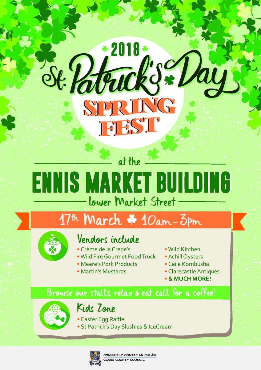 Gourmet sausage rolls, puddings and sausages a plenty for your 🍀 St. Patrick’s Weekend , come and join us ...