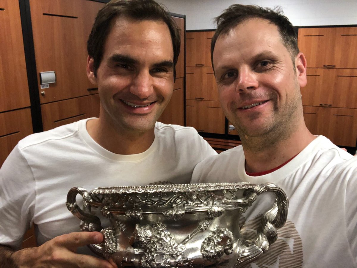 rodgerfederer3's tweet photo. Seve, me &amp; Norman 🏆 #RF20 https://t.co/Tsfn7HDkNF https://t.co/YeHvjWZN79