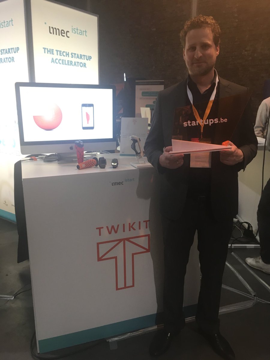 na_vdm's tweet photo. Congrats @youTwikit as scale-up of the year 👌��� @imecVentures @imec_int #TSD18 https://t.co/jIVibF4WEw