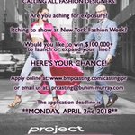 Photo by ProjectRunwayCasting (@ProjRunCasting)