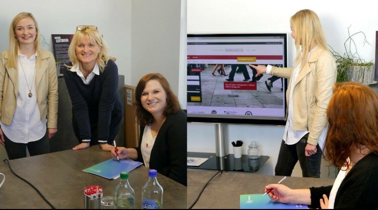 DtchDigitals's tweet image. Super enthousiaste reacties. Collega Pia was bij onze klant Job find 4 You om de website te #analyseren en te #optimaliseren #DigitalMarketingGermany