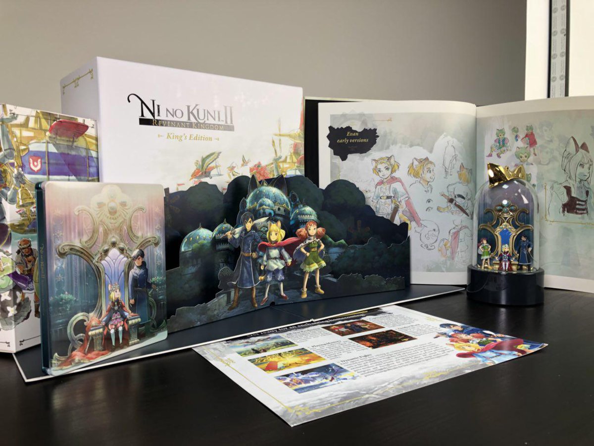 TrueGaming's tweet photo. وصل لمكتبنا اليوم الking ايديشن من لعبة Ni No kuni المميزة 😍 من @BandaiNamcoEU

ولأن متابعينا يستاهلون فبتكون هالنسخة من نصيب احدكم ❤

للدخول بالسحب فولو لحسابنا + ريتويت 👌

وإعلان الفايز يوم الجمعة 23مارس  الساعة السابعة مساء بتوقيت السعودية

بالتوفيق للجميع🔥 https://t.co/HSXyKAI45i