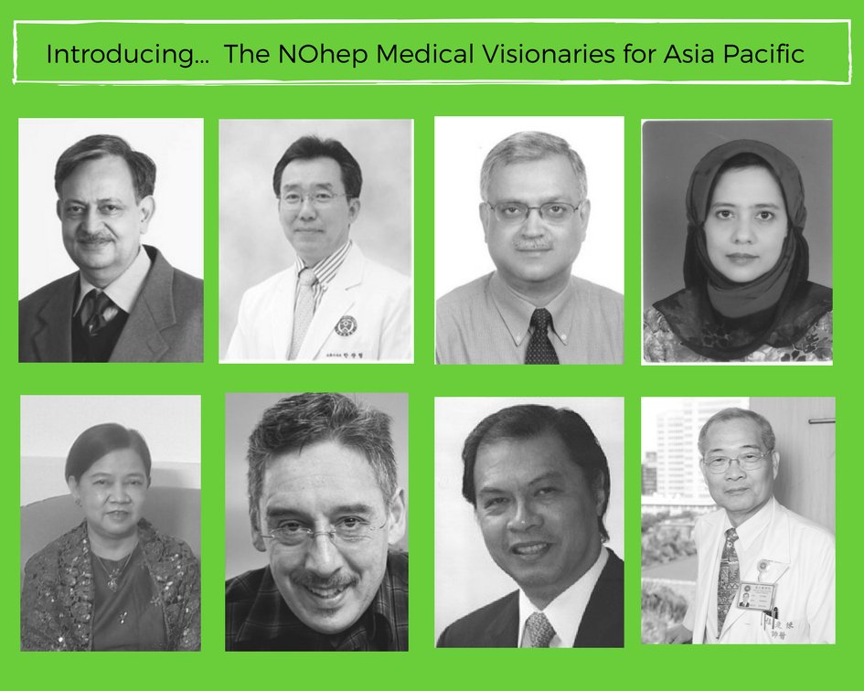 NO_hep's tweet photo. Introducing... the #NOhep Medical Visionaries for the Asian Pacific Region! Read more about these incredible pioneers on our website and follow our feed for further updates! #apasl2018  https://t.co/aTP5I8bSJU https://t.co/yvoZkfgTBV