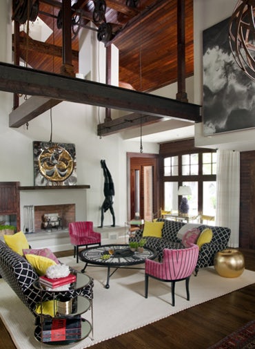 KPowersCompany's tweet photo. When it comes to mixing vibrant colors with textures and patterns to capture an eclectic design style, more is definitely more! (Designs by Lisa Caan &amp; Co.) https://t.co/eSL58Varcd