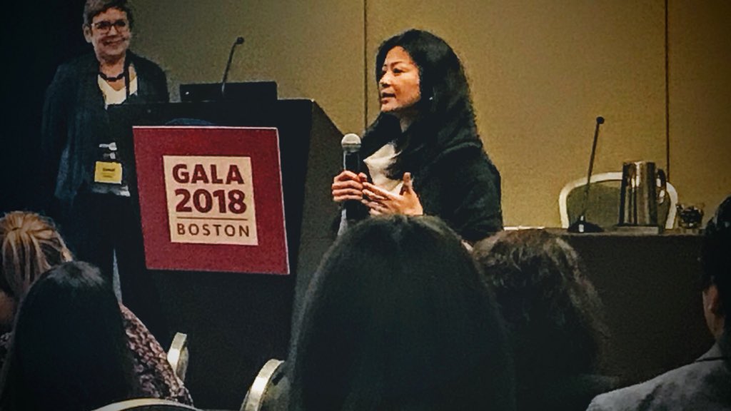 Nimdzi_Insights's tweet image. “If you are a founder who is not asking yourself if you have the right skills to lead your company, your employees certainly are asking that question.” Tuyen Ho of @welocalize @GALA_Global #knowledgefest #GALABoston18 #truthbomb