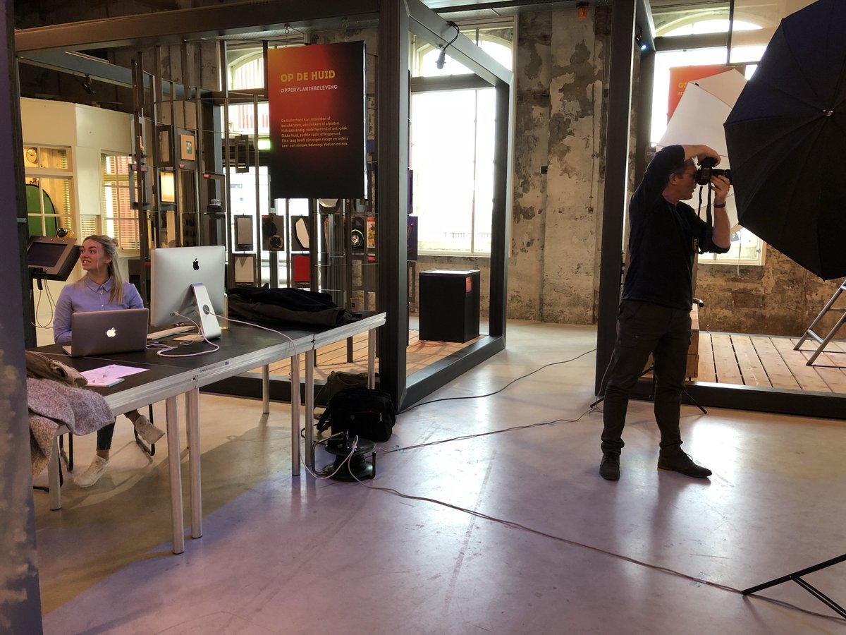 We zijn begonnen! De eerste profielfoto’s zijn al gemaakt. Komt u ook even langs? Ulft-Dru-Icer. Programma zie innovatiefestival2018.nl/programma/anwd…