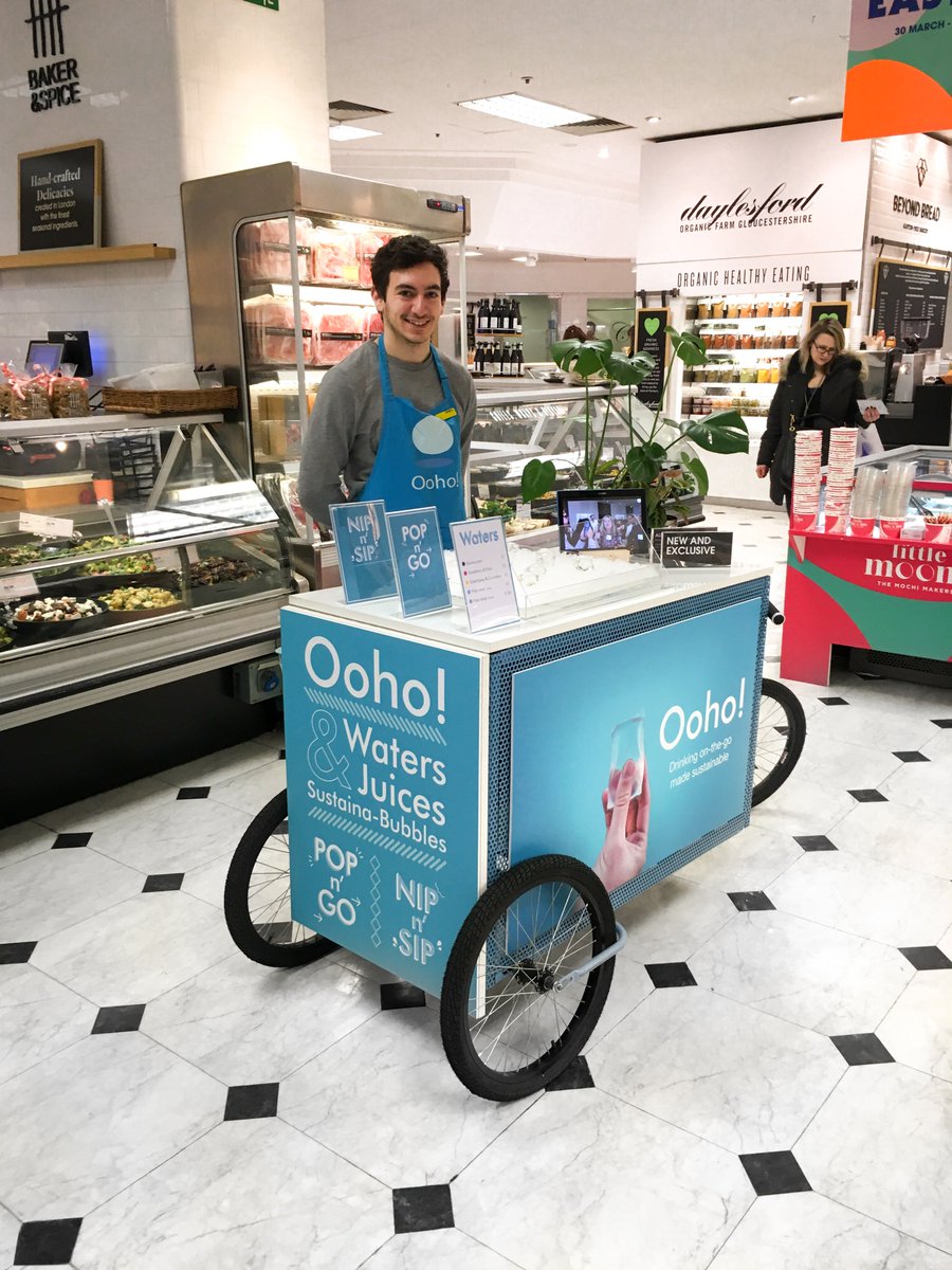 The wait is over, Ooho is now available to purchase in Selfridges Food Hall! #onelessbottle