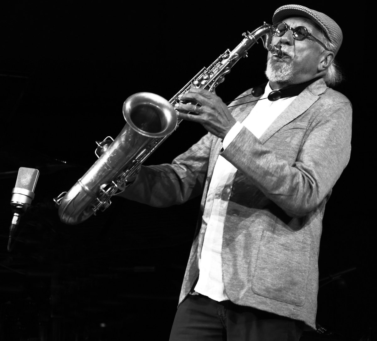 Wishing a Happy 80th Birthday to the great #CharlesLloyd! He celebrates tonight with a hometown concert at the <a href="/LoberoTheatre/">Lobero Theatre</a> in Santa Barbara that will span the colorful arc of his life in music–from his roots in Memphis to the world of music beyond–feat. Booker T Jones &amp; others