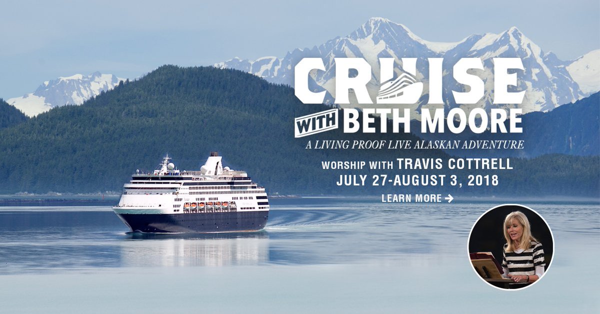CaraKriz's tweet photo. Join #LifeWayWomen for the trip of a lifetime! Take in the sights of rugged Alaska while spending time in God's Word with renowned Bible teacher Beth Moore. - https://t.co/IUpRZzU9Aw https://t.co/Cv21wkzX3I