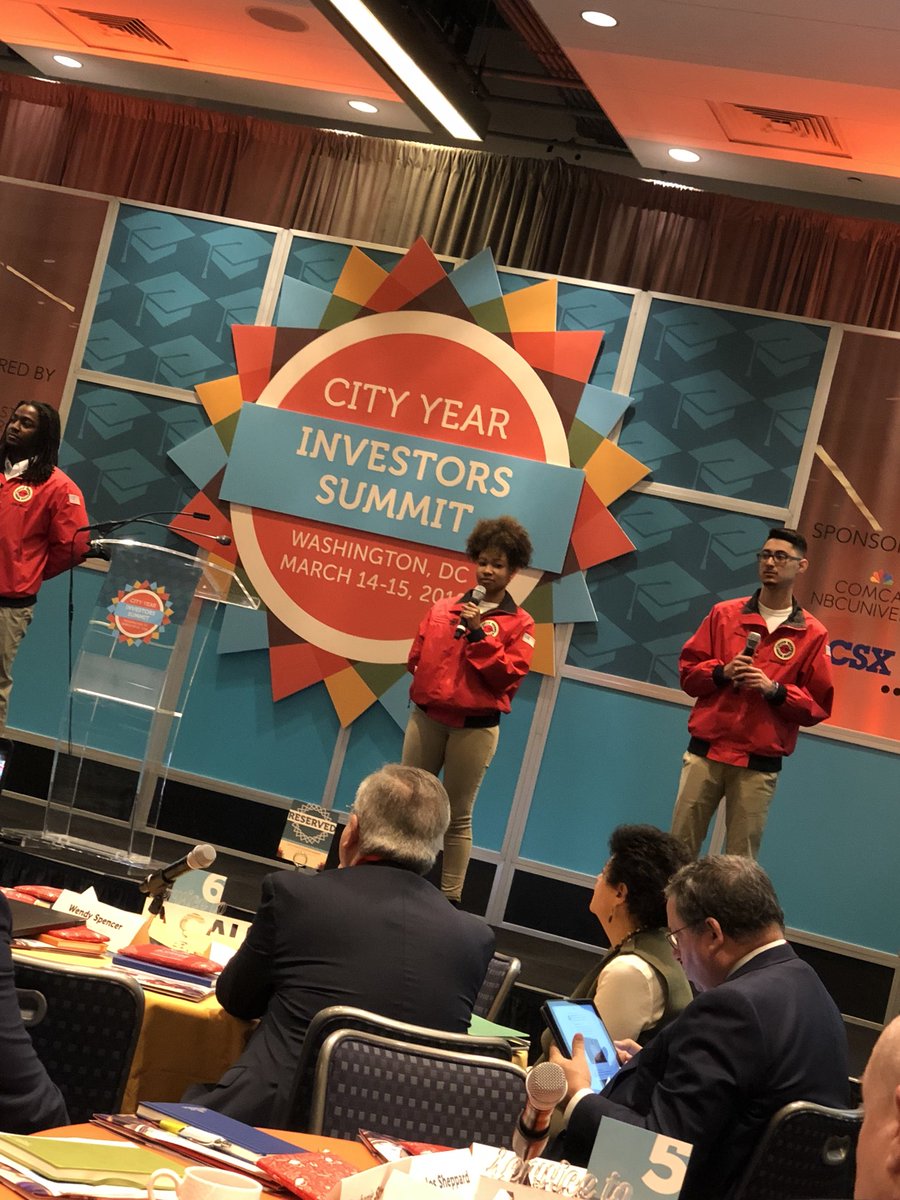 jepalumbo's tweet image. Representing @CityYearBoston / @AmeriCorps member Aerin talking about her @BostonSchools students from the Burke! #cyinvests #Stand4Service