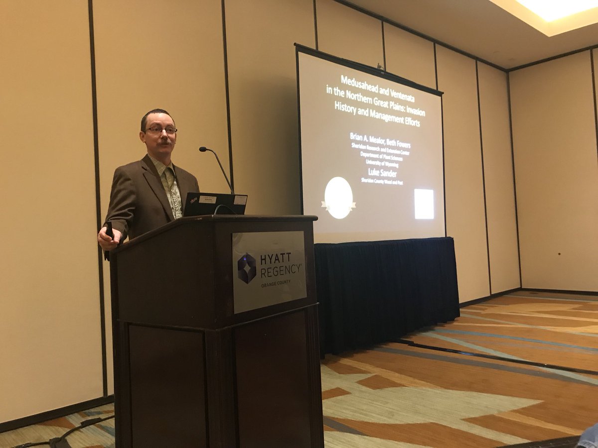 DerekJSebastian's tweet photo. Excellent @WSWeedSci meeting this year!  Full of great talks and posters. https://t.co/rrLrYs8xUH