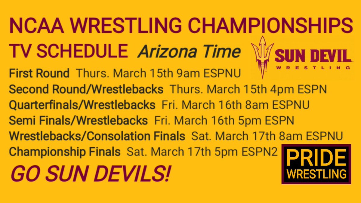 DMHSwrestling's tweet photo. Go Devils! Don’t miss all the action on ESPN. https://t.co/nvwz7z6cKb