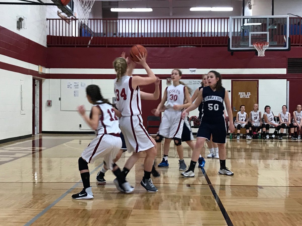 MuirColts's tweet photo. Way to go, 8th Graders! First place with a 9-1 Record!   #LastGame #LastWin #ForeverAColt https://t.co/mWKIIPr910