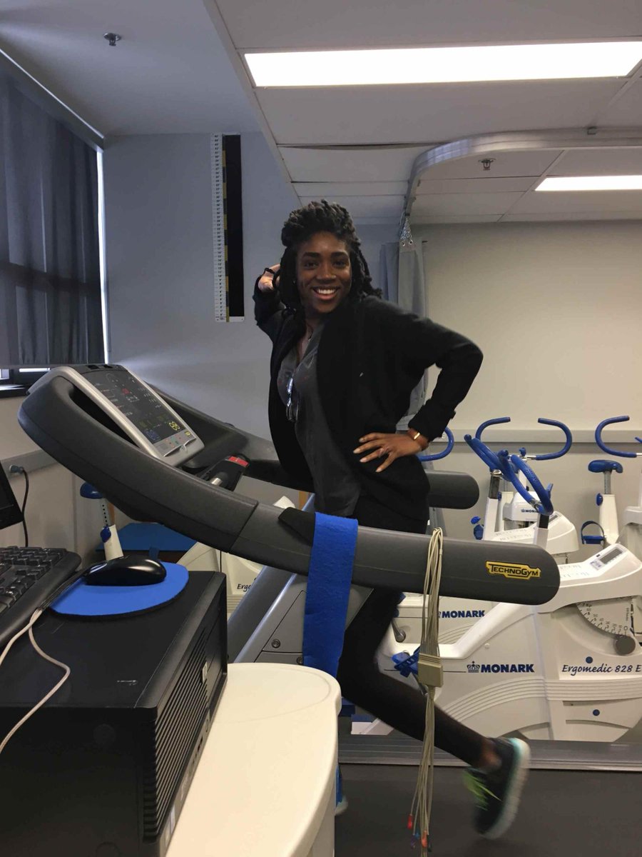 OcSnpConU's tweet photo. Grateful to have @Concordia #ExerciseScience grad students on #TeamConUCon for the #CONSNP pedometer challenge. Perfect week to teach the #EbbelingTest. ๐
#TreadmillForDayzzzz #TALife #SNPSteps18 https://t.co/XPxD0LBumh