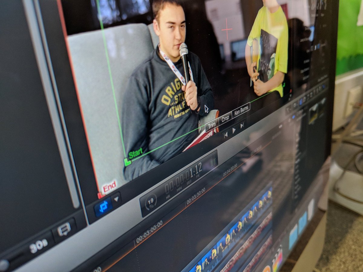 HCC_BBC_Report's tweet photo. On the final straight!  The team is editing now - stories should be out soon. 📺
#BBCSchoolReport @BBCSchoolReport #HeathfieldCC https://t.co/lJQbeeHieX