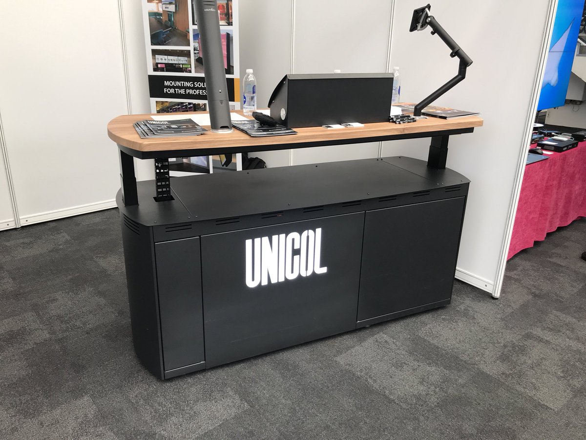 unicolmfg's tweet photo. Have a good day at the #ReflexTD18 come and see @unicolmfg new furniture and speed up the summer with 10-15 day lead times! #avtweeps https://t.co/Cq7pEAGjsU