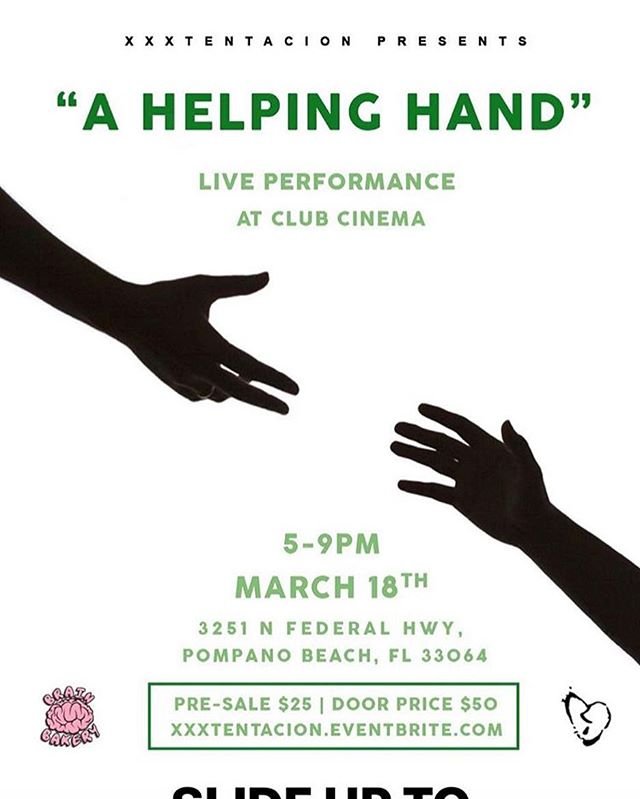 you guys, he's doing it again.

@xxxtentacion is dropping his '?' album the 16th & hosting a benefit for the #DouglasHighSchool victims on the 18th.

if this was the first time he had used tragedy to advertise, i wouldn't say anything.

but the timing of this? two days after?