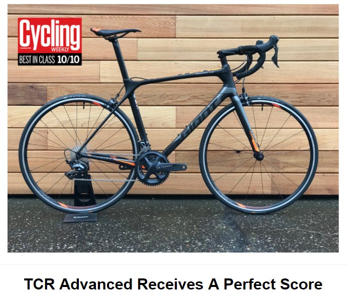 It's not often perfect scores are seen, we're pleased to say the TCR delivered...in stock now @GiantDocklands