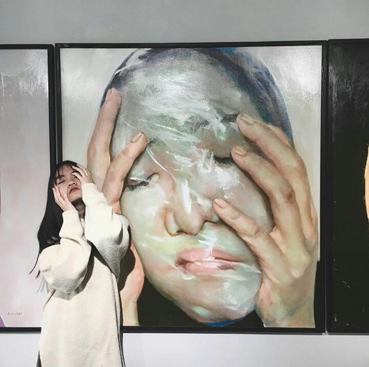 yonfy0328's tweet photo. [180313] A deadlock 🐾
#yon #cachepbookstore #bookstore #gallery #face #art #artist #coffeetime #hanoi #vietnam #tb #tuesday https://t.co/CLsecwEhaS