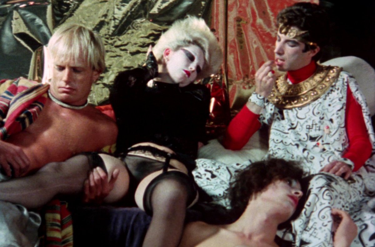 longtake_it's tweet photo. Una rilettura queer dell'antica Roma, recitata interamente in latino e firmata #DerekJarman, che si rifà a una variante non ufficiale della biografia di San Sebastiano, adattata con spirito underground. #Sebastiane, ore 17.30 @BFMEETING ► https://t.co/vt9QHSiBks #BFM36 https://t.co/w3WaGFxeaG