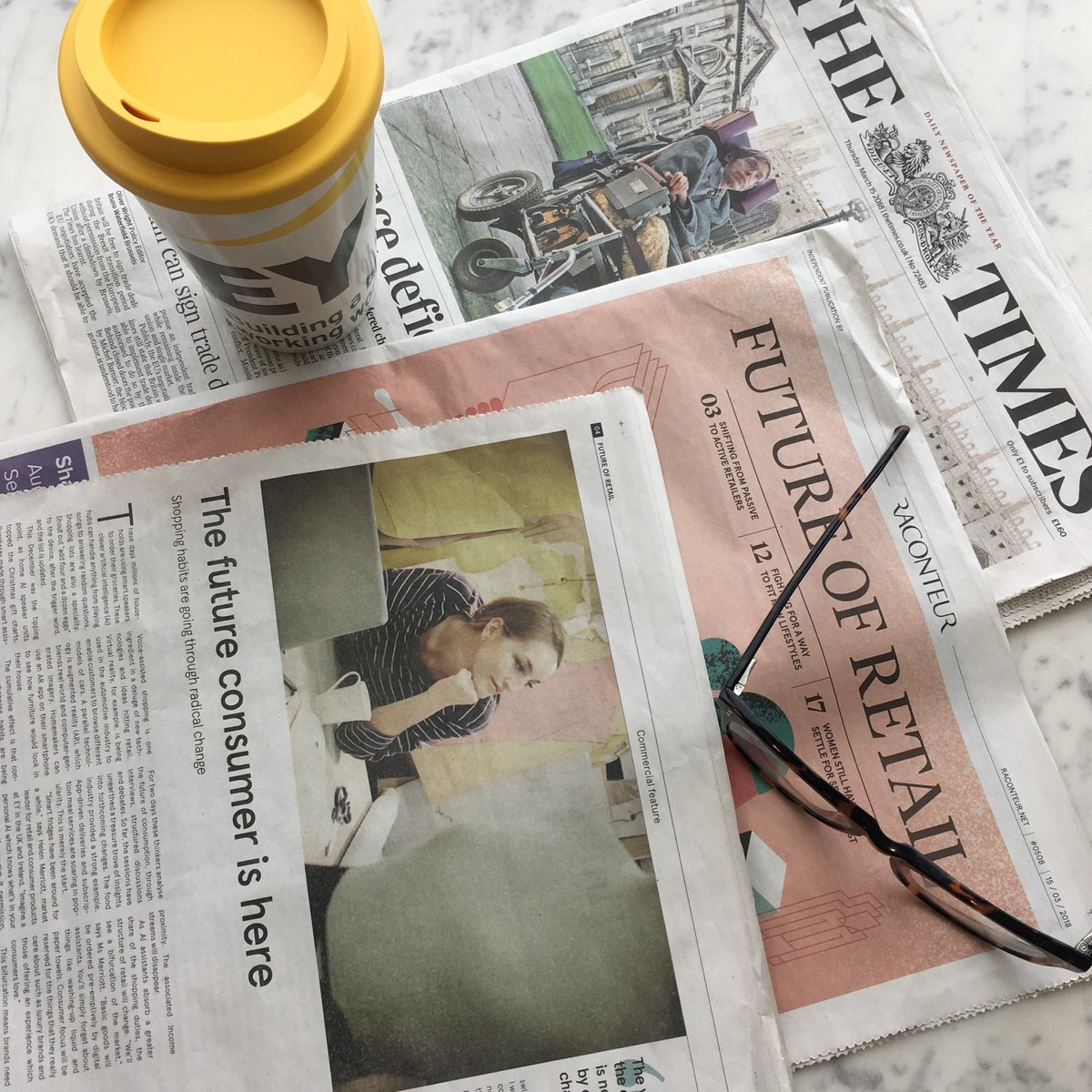 PaulHunter1969's tweet photo. The future consumer is here! Read @HelenMerriott1 thoughts on our recent #FutureConsumerNow London #hackweek in today’s @raconteur @thetimes https://t.co/kqKrn3VSuL https://t.co/p8AqZuCxiB