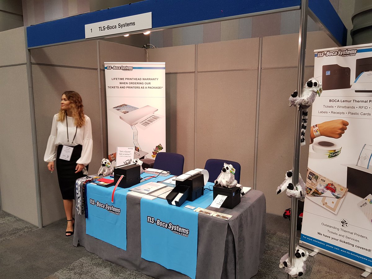 TLSBocaSystems's tweet photo. Come and get your free cuddly Lemur! @TLSBocaSystems @ticketingprofs #TPC2018 https://t.co/J2c3479dQt