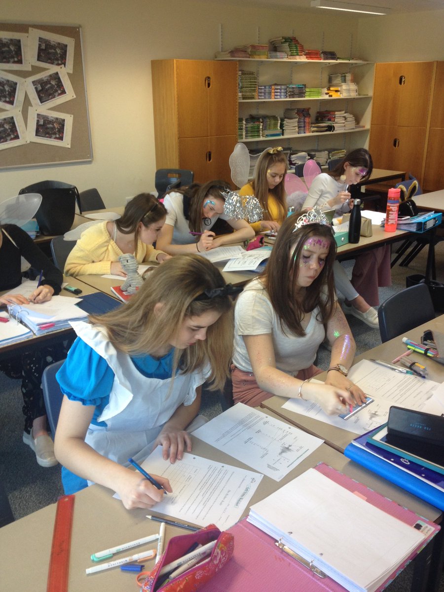 L6 Geography fairies calculating Richter scale magnitudes. That's something you don't see every day...