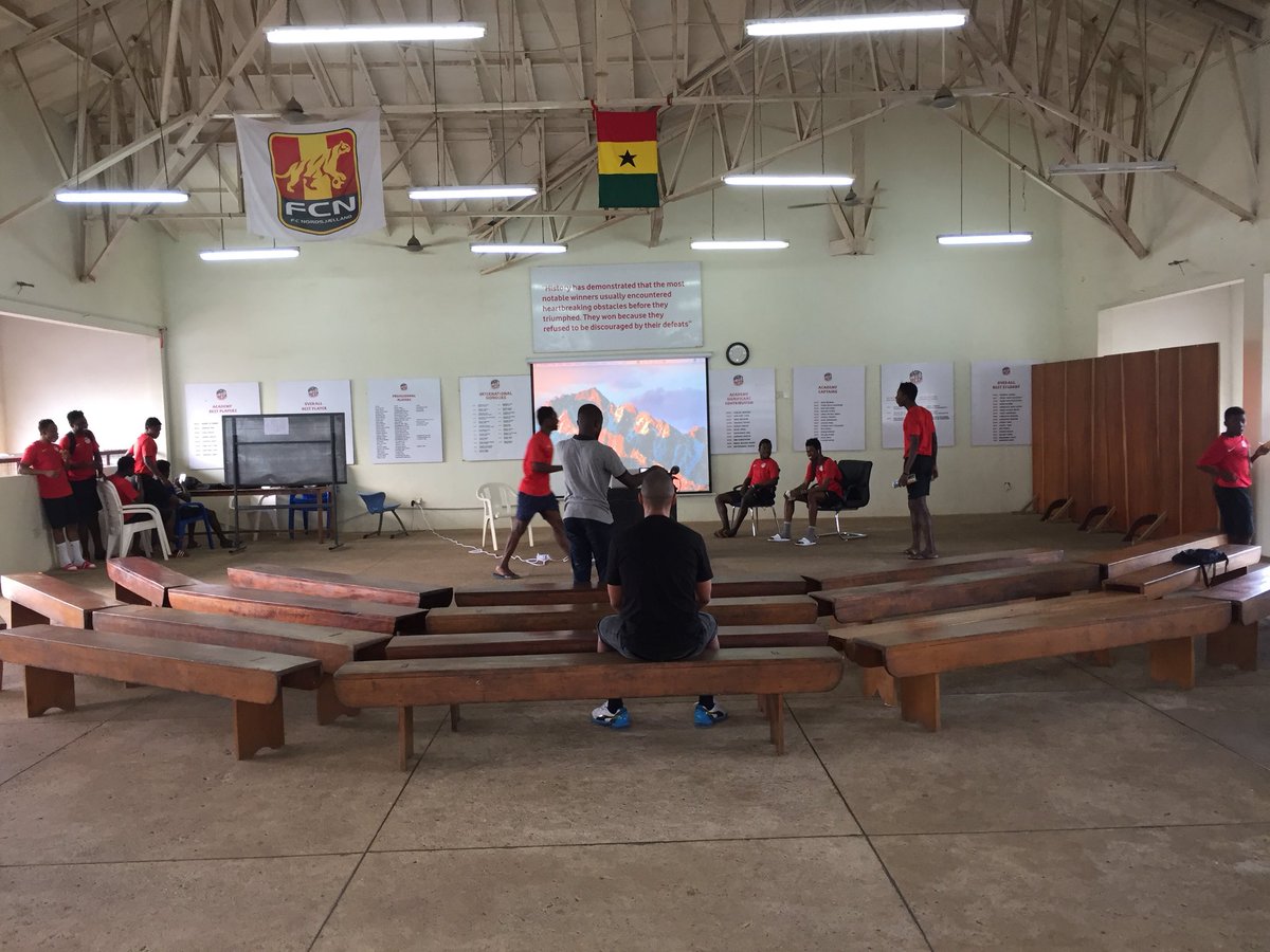 Day2: Today i had a Q&amp;A in front of the academy. We talked about the topic effort under the character trait passion. I shared my opinion and experiences with the students and staff. Interesting questions from students! <a href="/MtiligaP/">Patrick Mtiliga</a> #rtdexperience