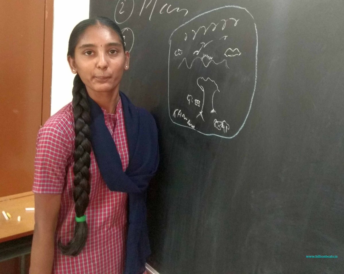writetake's tweet photo. Everyone has a #dream. And today, I heard the dreams of many children with #specailneeds. What touched me was this girl Chandana, who drew this image with great difficulty owing to her health condition. Chandana wants to become an animator and she is very passionate about it. https://t.co/I5gesFPgQB