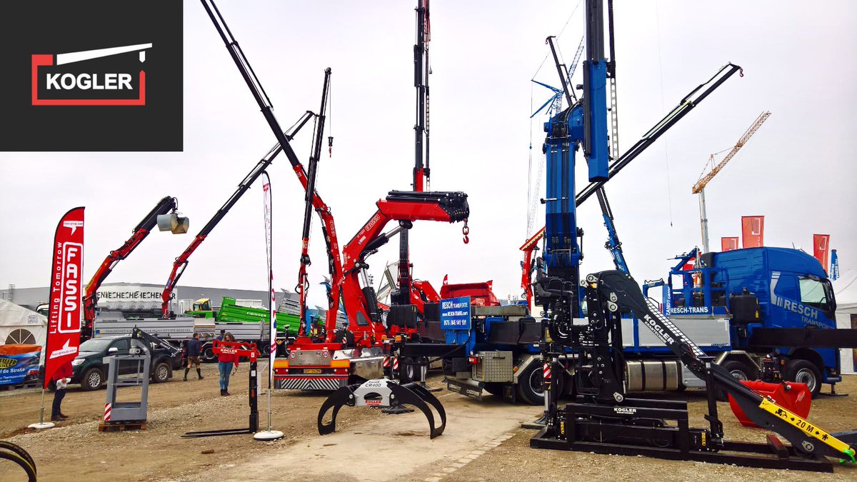 KOGLER_Kran's tweet photo. #FASSI, #CRANAB &amp; #MARREL in Action 🎬 @ #MAWEV Show 2018 - Wir freuen uns auf Ihren Besuch! Stand G38 - Ihr KOGLER Krantechnik Team

@FassiGruSpA @Fassi_cranes https://t.co/NOTOyFkbnN
