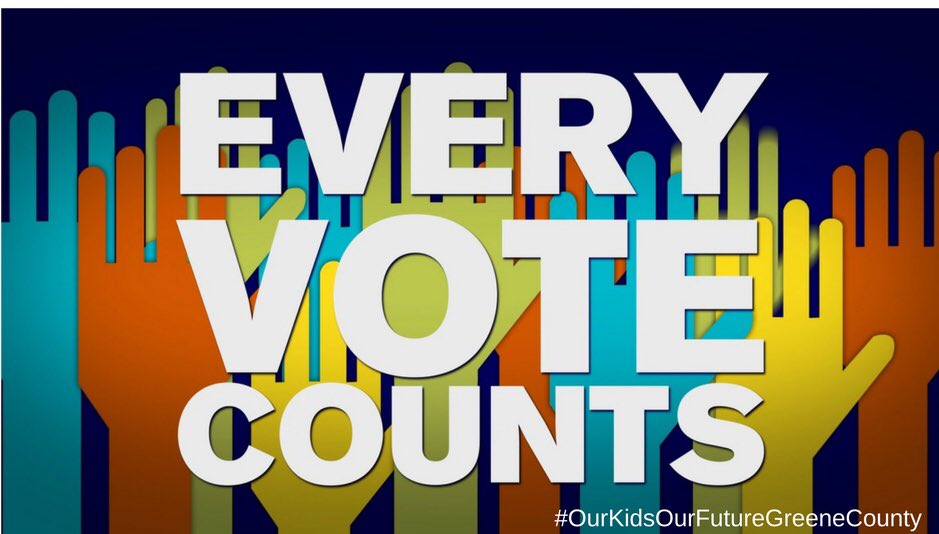 kidsfutureGC's tweet photo. Did you know you can vote NOW?? Stop up at the auditors office at Greene County courthouse! Easy peasy! #rockthevote #OurKidsOurFutureGreeneCounty https://t.co/Lc5VOXoKKl