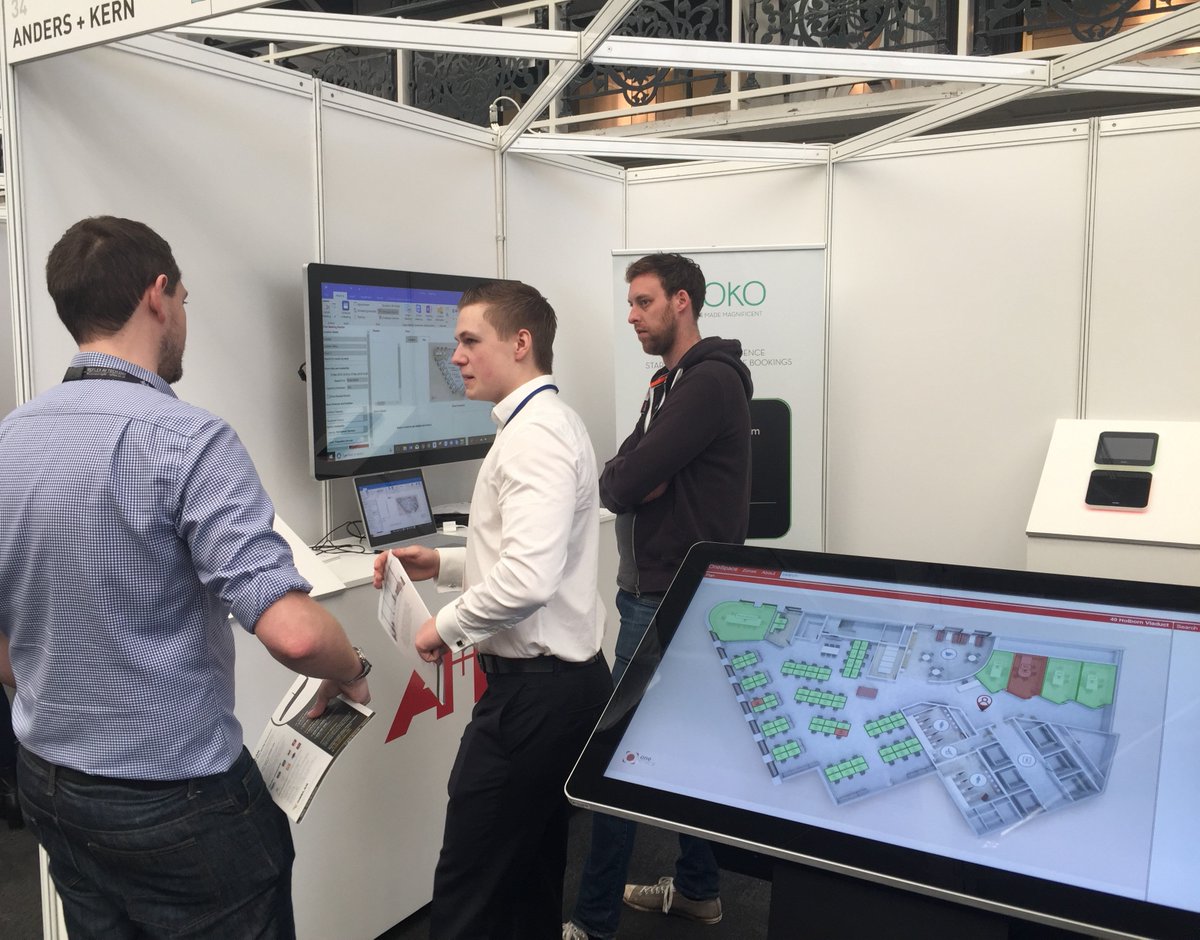 AndersKernUKLtd's tweet photo. We are here at the #ReflexTD18 event today, pop over to stand 34 to see the #EvokoLiso and hear all about the Link Meeting Scheduler. #avtweeps #MeetingTech https://t.co/wgDsbNYQkn https://t.co/uuIXIjvxhk