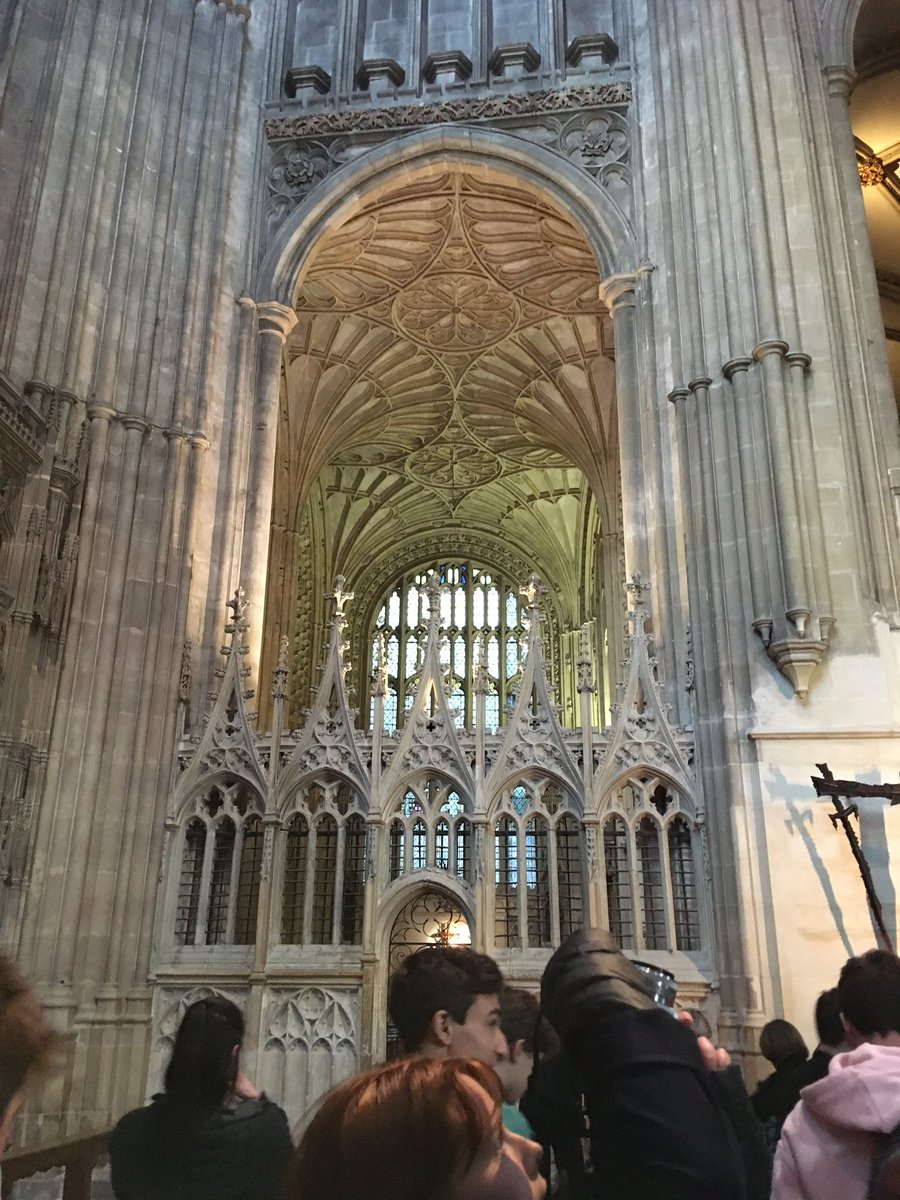 Canterbury Cathedral yesterday. A holy place for a few thousand years. Pretty little town, too!