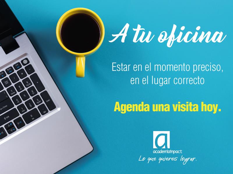Academia_Inpact's tweet photo. Buscas enfocarte pero el tiempo te apremia. Te invitamos a conocer nuestros planes de estudio con #AtuOficina. Agenda una visita con nosotros al email acp@inpact.net #Diplomado #HipnosisClínica #ConstructiveDevelopmentalFramework #VentaConsultiva #ProcesoConsciente https://t.co/EBKjDugWdz