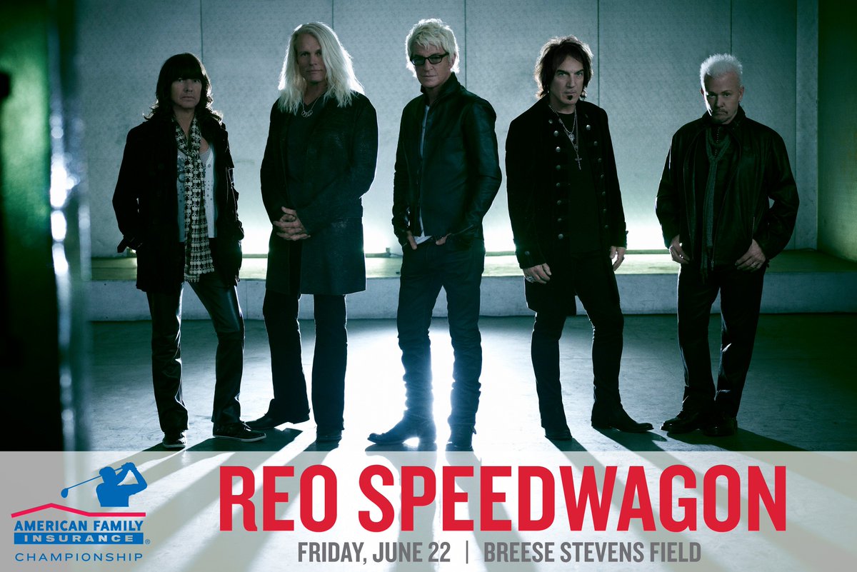 BREAKING: <a href="/kcreospeedwagon/">REO Speedwagon</a> will headline concert at <a href="/Breese_Stevens/">Breese Stevens Field</a> during #AmFamChamp Tournament Week, with special guests <a href="/saraevansmusic/">Sara Evans</a> and <a href="/athousandhorses/">A Thousand Horses</a>! 

STORY: bit.ly/2DtKILP 

TICKETS: On sale Friday, March 23 at 10 a.m. CST.